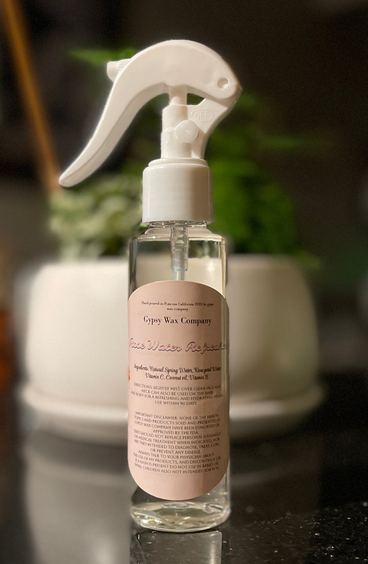 Rose Water facial mist (4 sizes available)