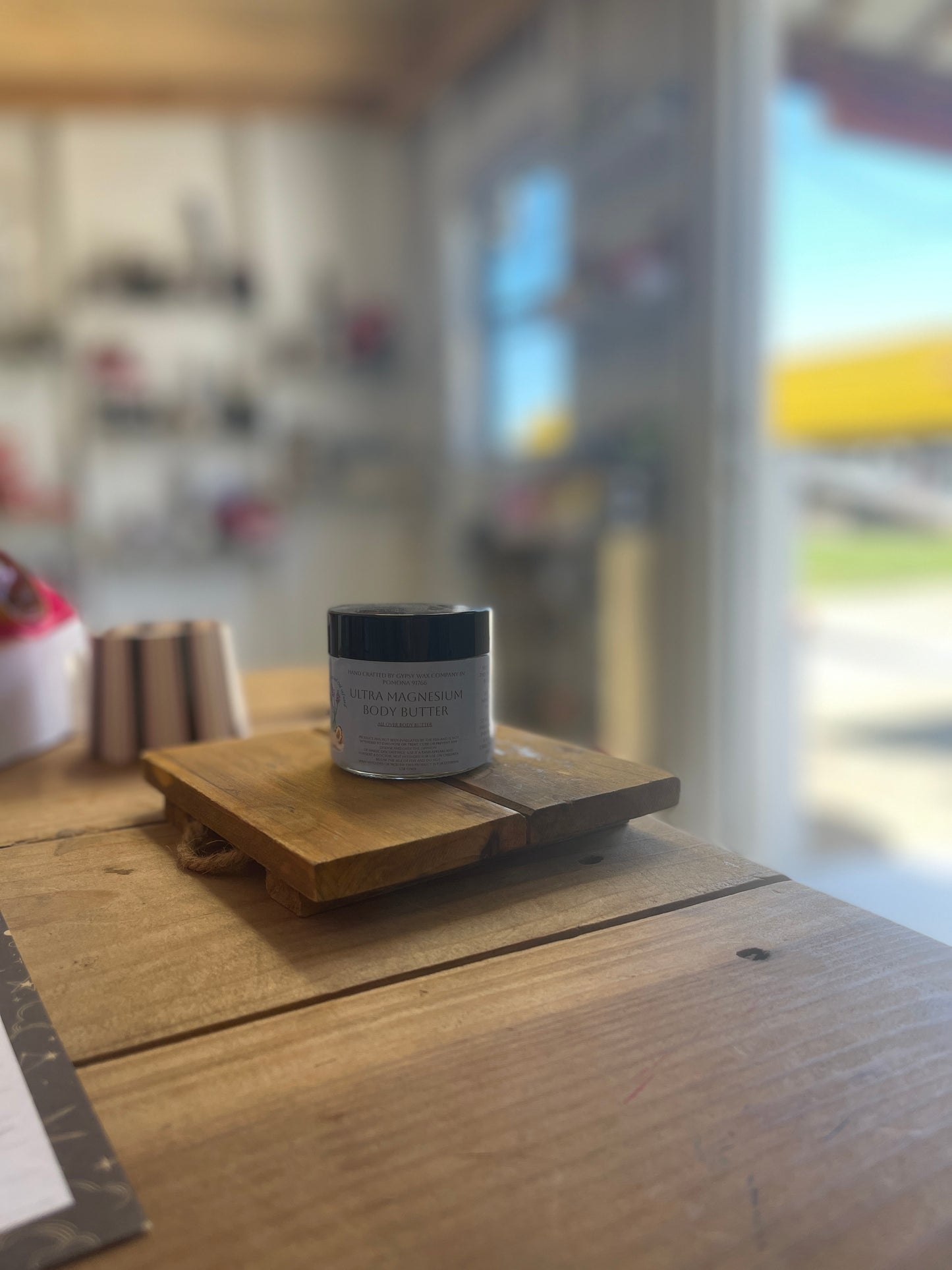 New Magnesium Butter Rub Cream ~light bees wax scent~