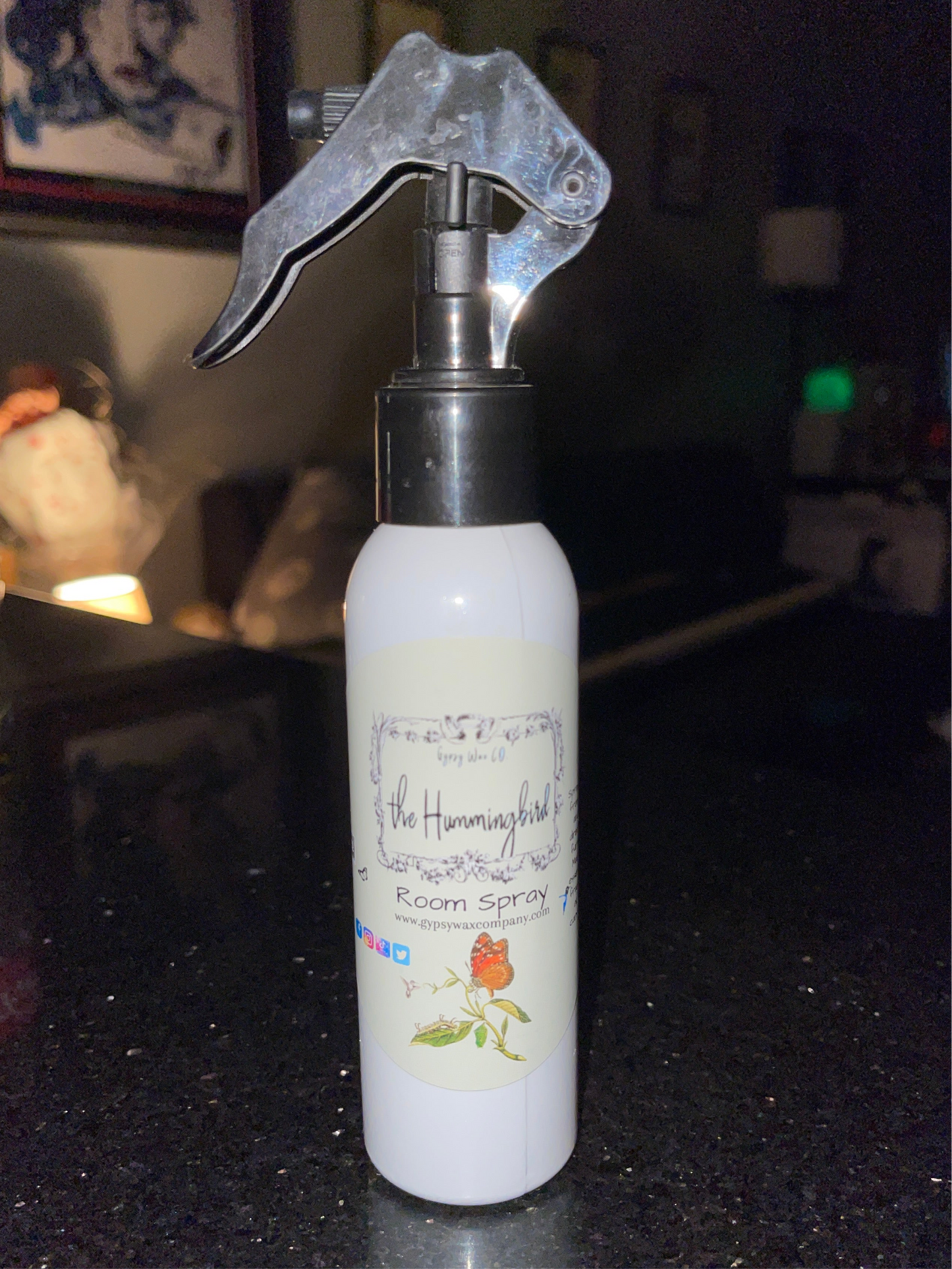 Hummingbird room spray ~ bright citrus~