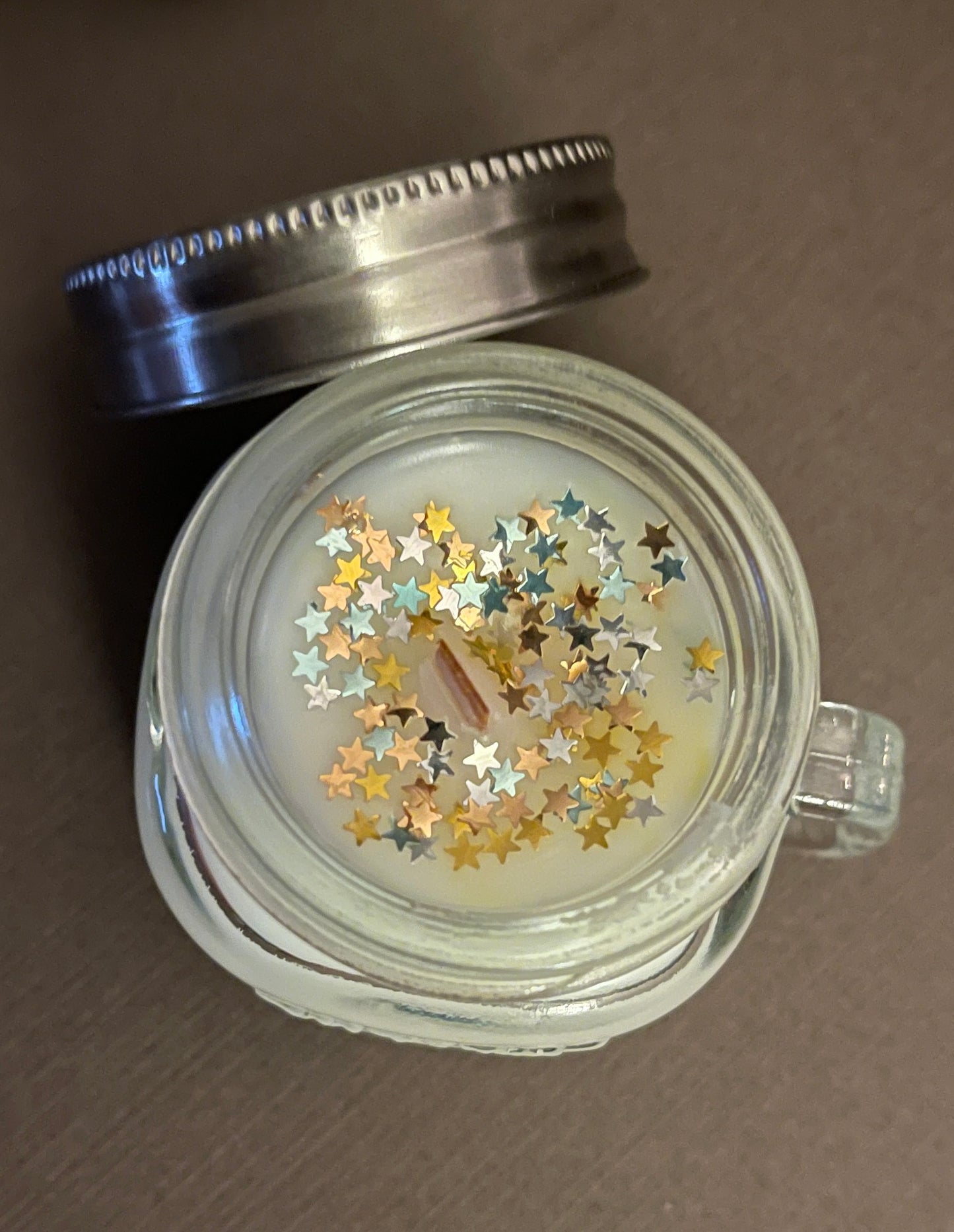 Miniature “the Hummingbird” candle -fresh citrus scent-