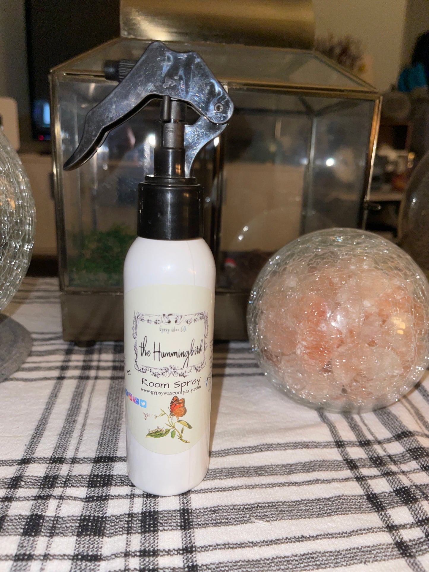 Hummingbird room spray ~ bright citrus~