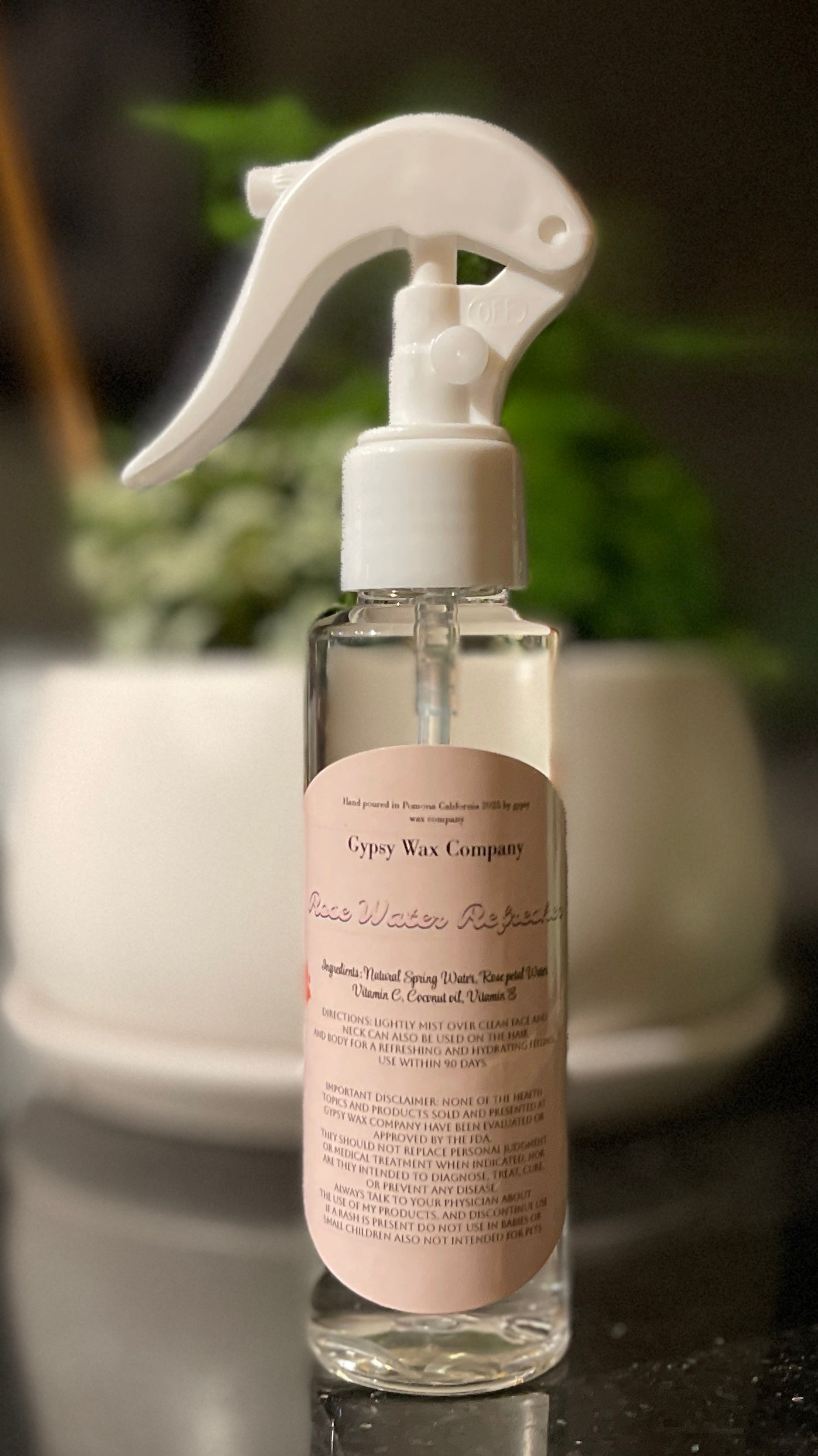 Rose Water facial mist (4 sizes available)