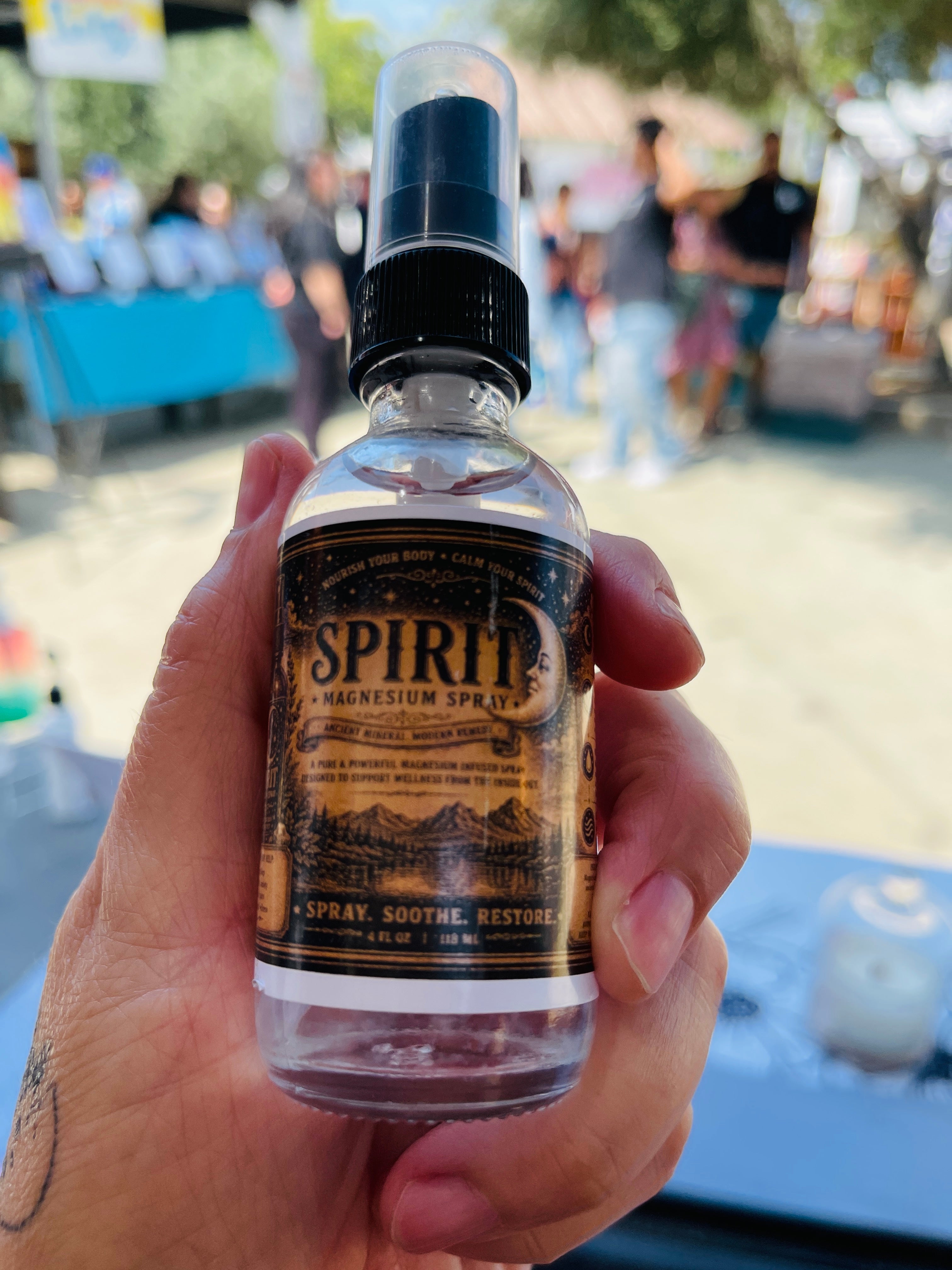 Magnesium Spray "Spirit" ~light lavender mist best for joint discomfort~
