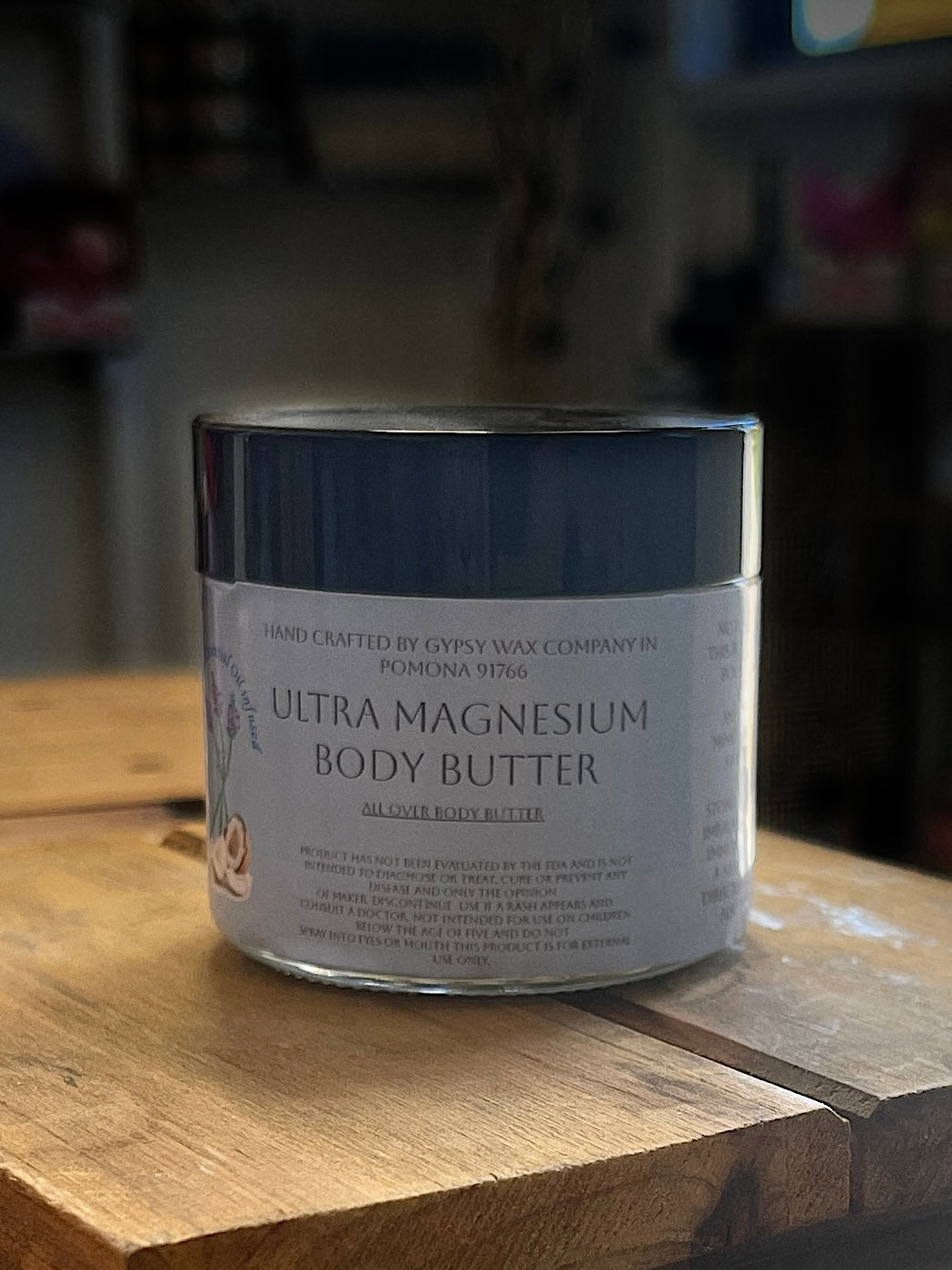 New Magnesium Butter Rub Cream ~light bees wax scent~