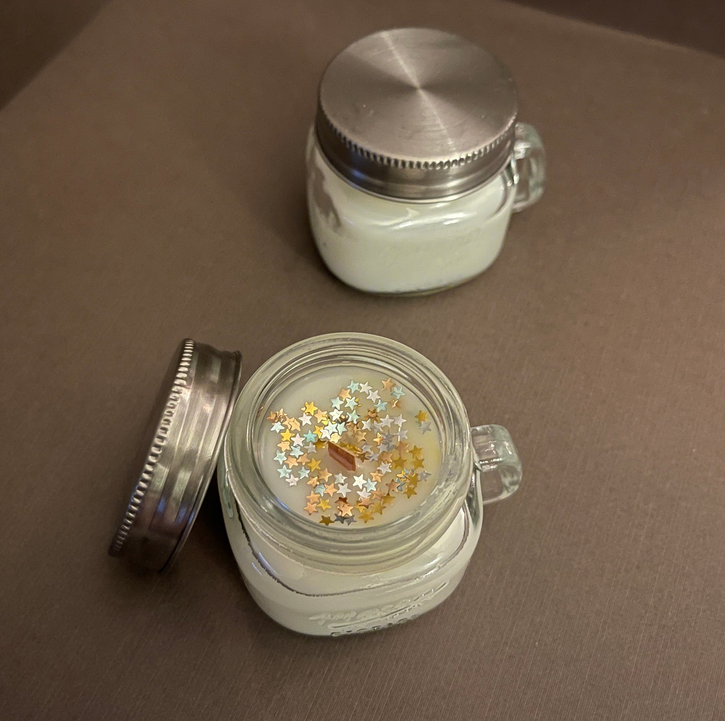 Miniature “the Hummingbird” candle -fresh citrus scent-