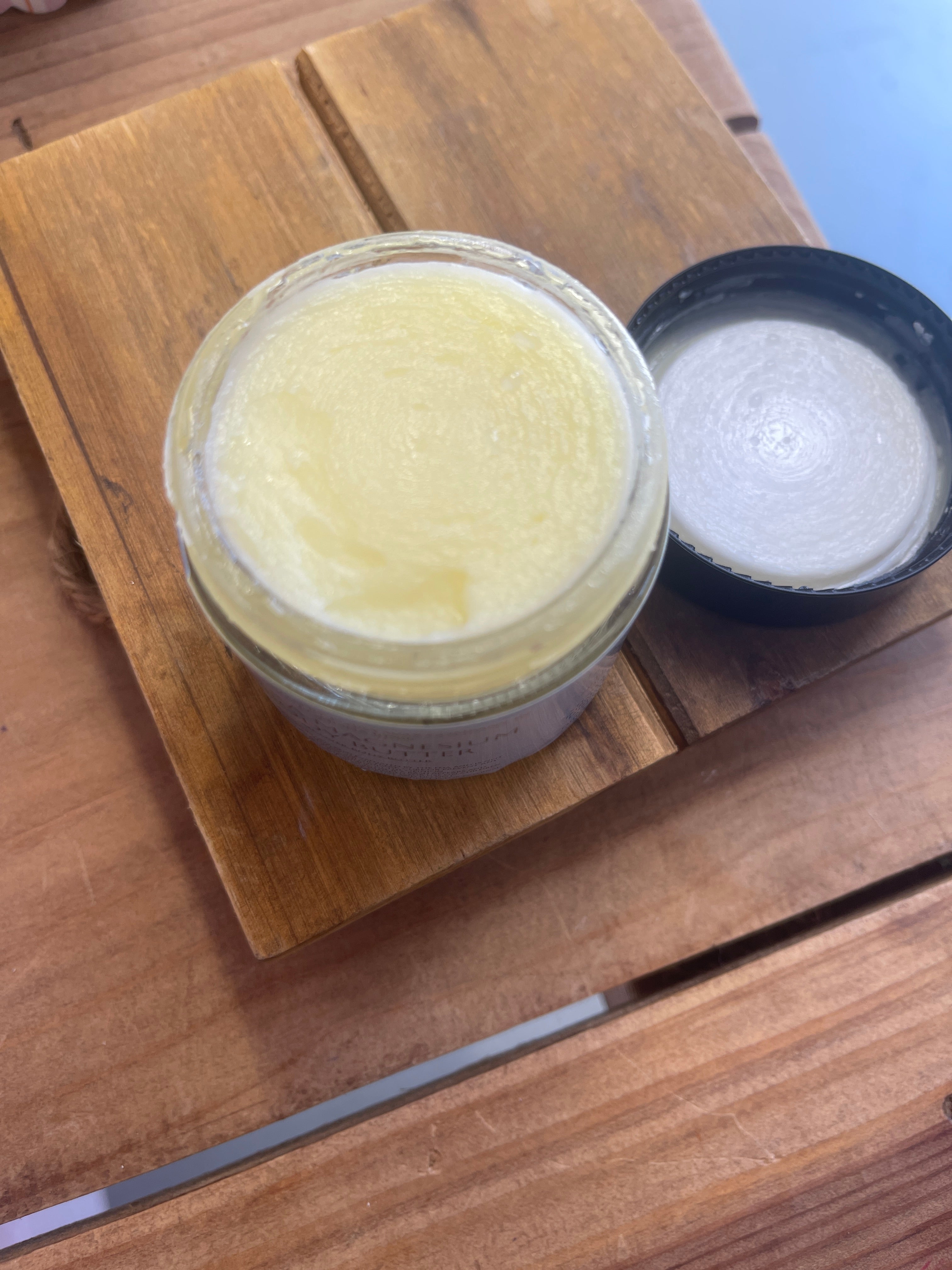 New Spirit Magnesium Butter Rub Cream ~light bees wax scent~