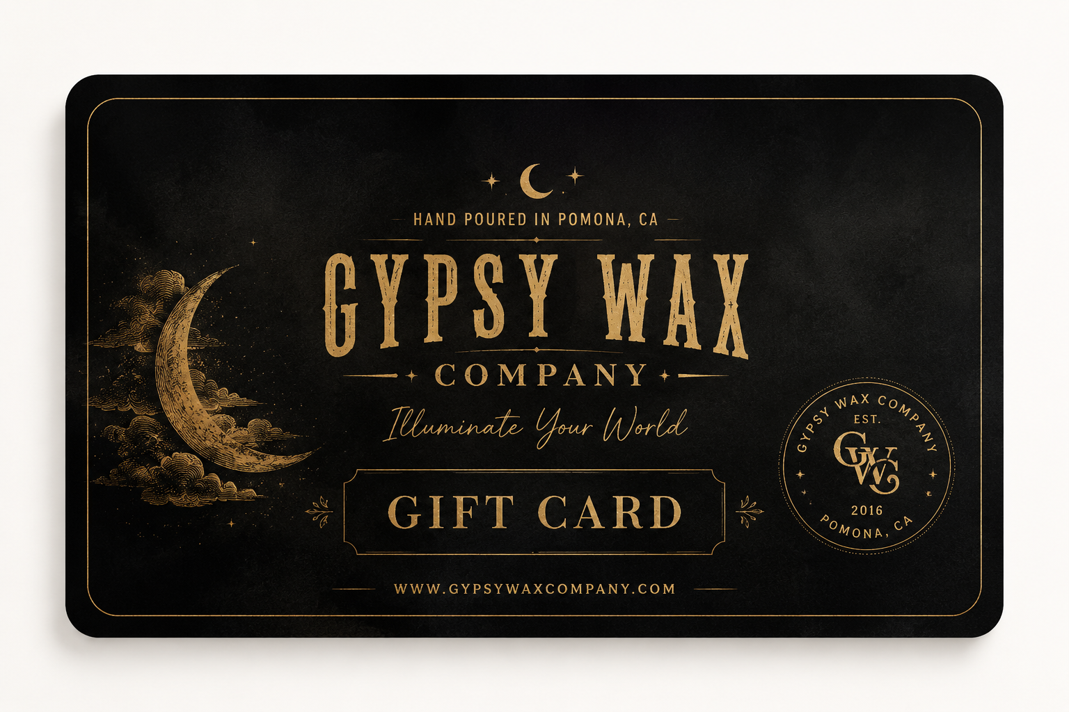 Gypsy Wax Co. Digital Gift Card - An immediate gift card!