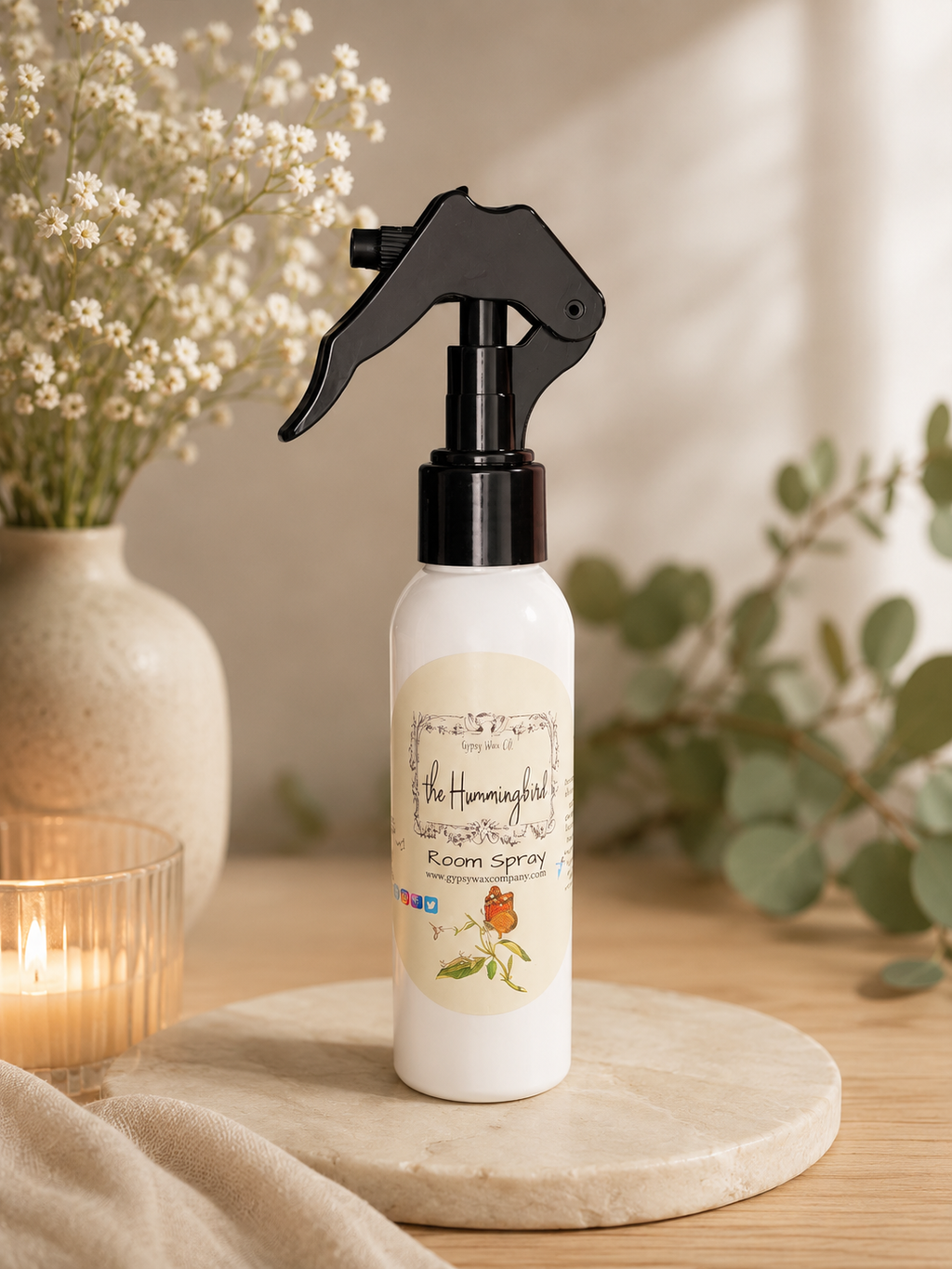Hummingbird room spray ~ bright citrus~