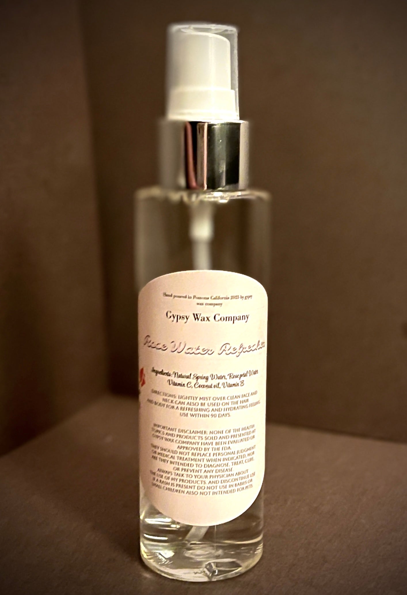 Rose Water facial mist (4 sizes available)