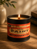 Paint Can Label Tin Novelty Candle