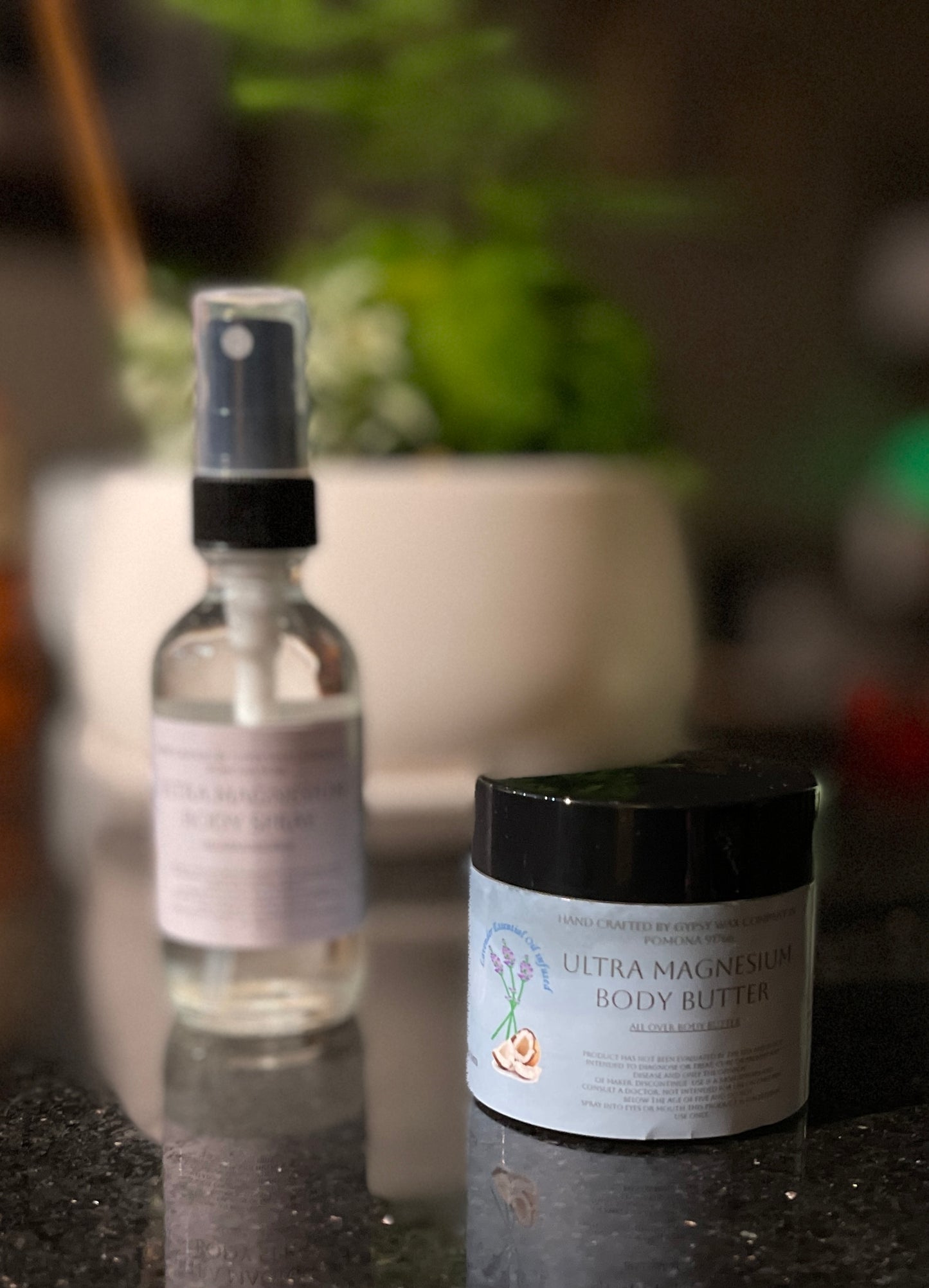 New Magnesium Butter Rub Cream ~light bees wax scent~