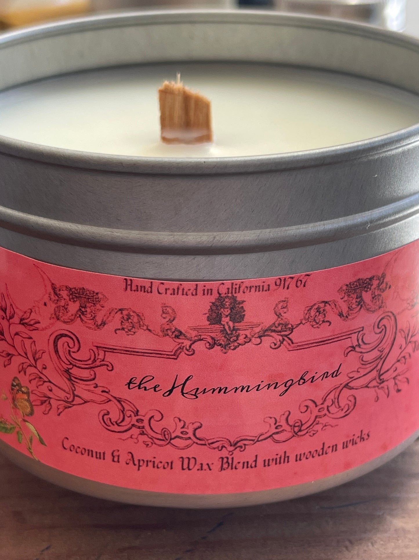 the Hummingbird candle